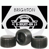 Pipe Plugs, Hex Dry Seal 3/4 Taper, Black, Alloy (Usa) 