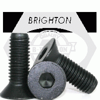 Flat Socket Cap, Thermal Black Oxide, Alloy 