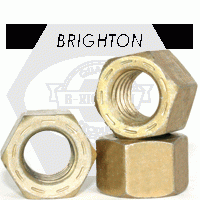 L9 Hex Nuts Cad. Yellow & Wax Alloy (Usa) 