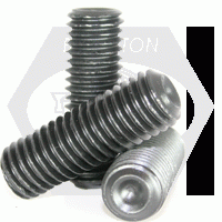Metric Cup Point Set Screws, 45H Iso 4029 / Din 916, Thermal Black Oxide