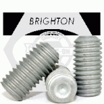 Cup Point Socket Set Screws, Mechanical Zinc, Alloy