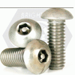Button Socket Cap, Tamper Resistant, Stainless Steel 18 8 