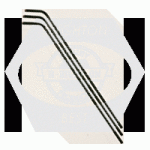 Hex Keys 6150 Crv Alloy, Long Arm, Black (Import) 
