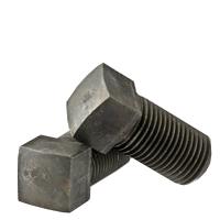 Cup Point Square Head Set Screw, Case Hardened, Fine Thread, Plain 