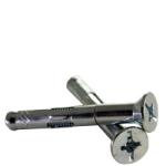 Flat Head Phillips/Slotted Combo, Zinc Cr+3