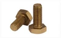 silicon bronze hex bolt