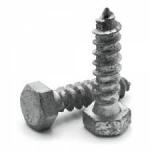 Hex Lag Screw, Hot Dip Galvanized, Low Carbon 