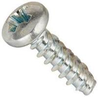 Thread Rolling Screw, Zinc Cr+3/Wax, Low Carbon 