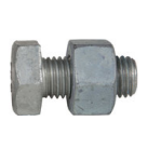 Heavy Hex Bolt A325 W/ A563 Heavy Hex Nut HDG