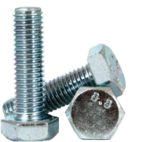 Metric 8.8 Hex Head Cap Screws DIN 931/933 Clear Zinc