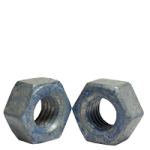 2H A194 Hot Dipped Galvanized Blue Dye & Wax