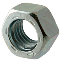 HEX NUT ZINC BAKE