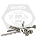 Deck Screw, Type S, Dacrotized, Low Carbon 